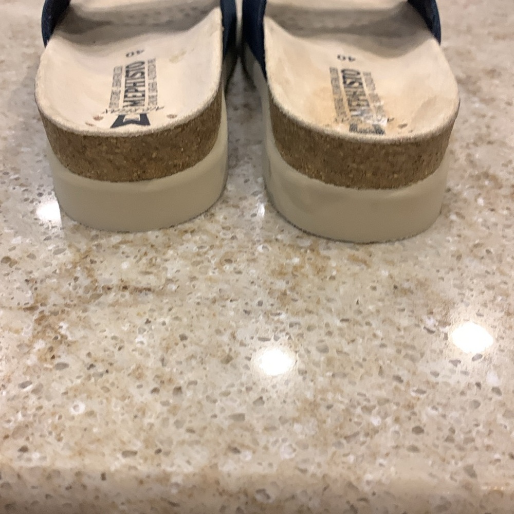 NWOT Mephisto Hanik in Navy Size 10 (40) - Picture 5 of 7